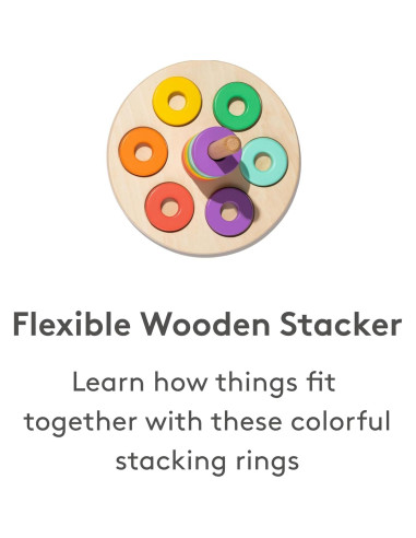 Kit de Juego Babbler Lovevery para Niños de 1 Año - 8 Juguetes