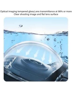 Funda de Inmersión IPX8 para Cámara Insta360 ONE X3 2