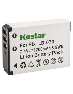 Batería Kastar LB-070 Litio-ion 1200mAh para Cámara Kodak
