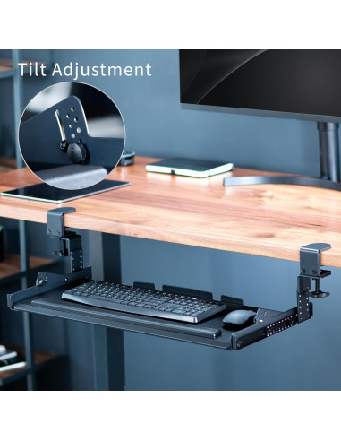 Bandeja de Teclado VIVO MOUNT-KB05HT Ajustable 68.6x27.9cm