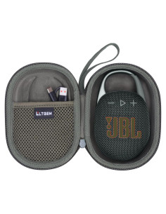 Funda LTGEM para Altavoz JBL Clip 4/5 Camuflaje Impermeable