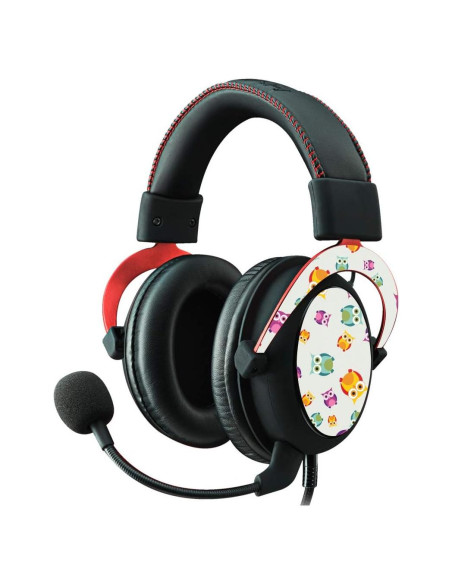 Piel de Vinilo MightySkins para Auriculares Kingston HyperX Cloud II - Búhos