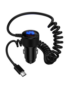 Cargador de coche 78W USB C Samsung con cable 3.3FT incorporado