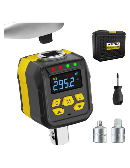 Llave de Torque Digital WAXTRON 1/2" 20-400 Nm Pantalla LCD