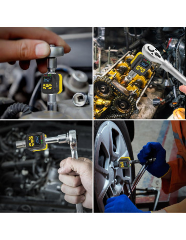Llave de Torque Digital WAXTRON 1/2" 20-400 Nm Pantalla LCD