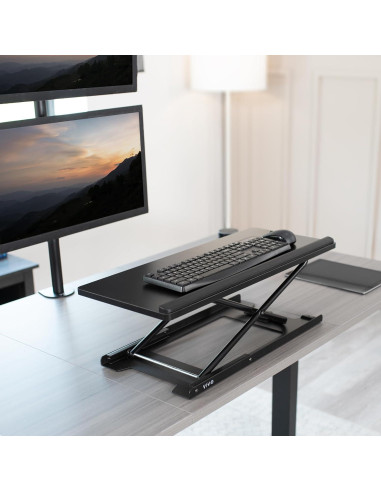 Elevador de Teclado Ergonómico VIVO 67.6x29 cm Ajustable 20.8-33 cm