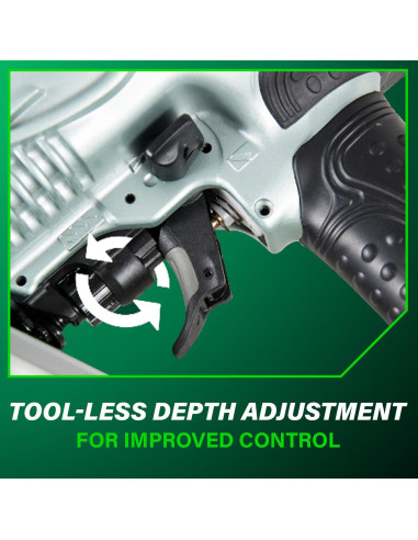 Clavadora de Estructura Metabo HPT NR90AES1 3.4 kg 5.1-8.9 cm
