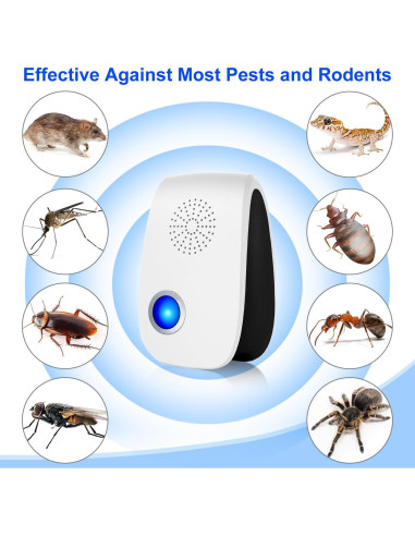Repelente Ultrasónico Cavalry SLK10 - Control de Plagas 148.64 m