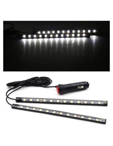 Kit de Iluminación LED para Coche YnGia 2PCS Blanco Impermeable