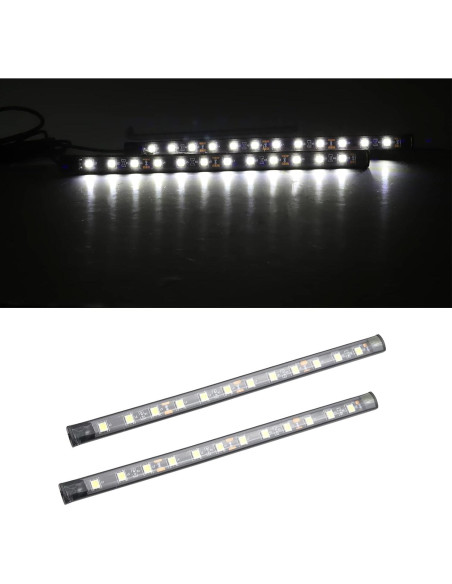 Kit de Iluminación LED para Coche YnGia 2PCS Blanco Impermeable