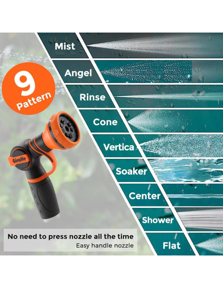 Carrete de Manguera Retráctil Giraffe Tools 5/8" x 27,4m