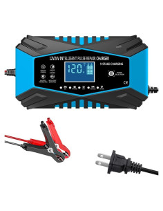 Cargador de batería inteligente 12V/24V Tianchang Baoda 12A