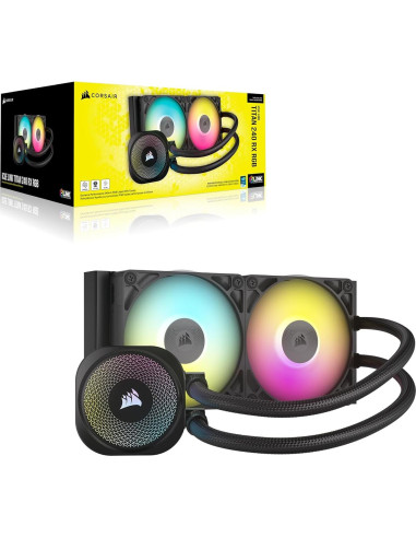 Enfriador de CPU Líquido Corsair iCUE Link Titan 240mm AIO RGB