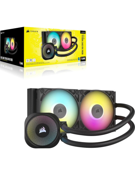 Enfriador de CPU Líquido Corsair iCUE Link Titan 240mm AIO RGB