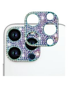 Protector de Lente de Cámara Brillante Omorro para iPhone 16 Pro Max