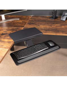 Bandeja Ajustable para Teclado y Ratón VIVO MOUNT-KB03B-C 2