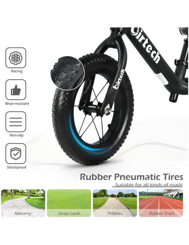 Bicicleta de Equilibrio Birtech KB043 12" Niños 2-5 Años