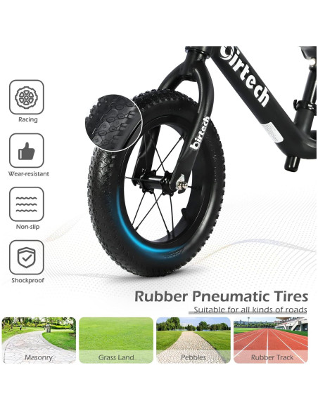 Bicicleta de Equilibrio Birtech KB043 12" Niños 2-5 Años