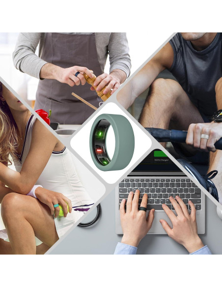 Paquete de 10 fundas de silicona para Oura Ring Gen 4/3 - Tamaño S