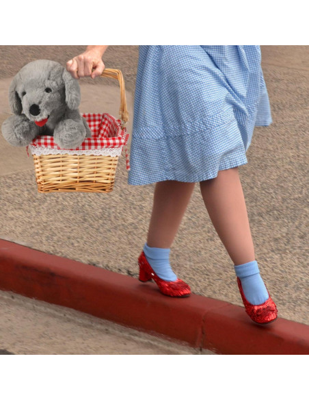 Cesta de Picnic con Perro de Peluche Libima - Accesorio de Disfraz