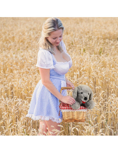 Cesta de Picnic con Perro de Peluche Libima - Accesorio de Disfraz