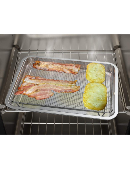 Bandeja de Hornear Acero Inoxidable Onlyfire 35.3x24.8cm