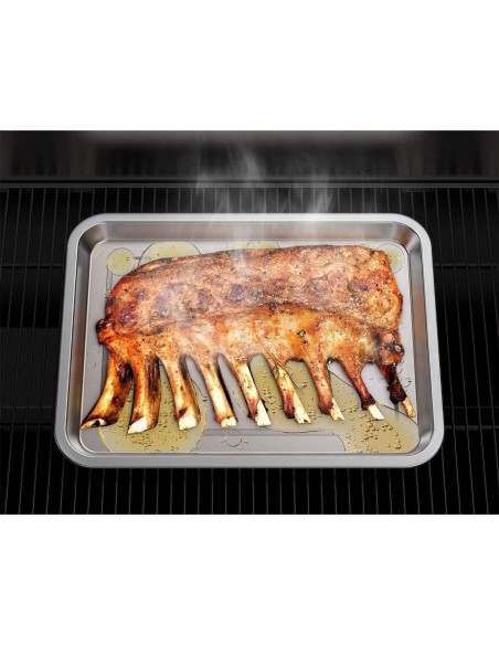 Bandeja de Hornear Acero Inoxidable Onlyfire 35.3x24.8cm