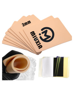 Kit de Práctica de Tatuaje MIUXIA 514 Piezas con Piel y Papel