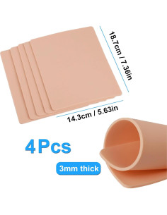 Kit de Práctica de Tatuaje MIUXIA 514 Piezas con Piel y Papel 2