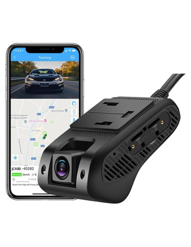 Cámara de Video 4G JIMIIOT JC400P 1080P Doble Canal GPS