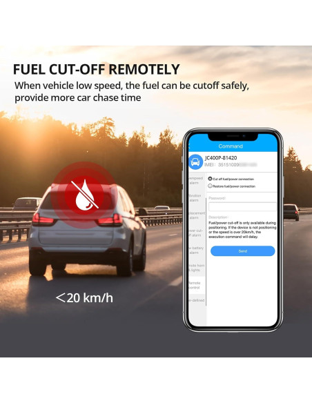 Cámara de Video 4G JIMIIOT JC400P 1080P Doble Canal GPS