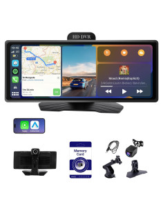 Estéreo de Coche Haudio 9.26" con Apple CarPlay y Cámara 1080P