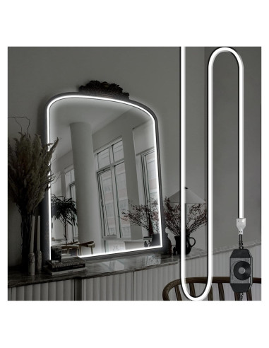 Tira de Luz LED Neón 3m EUGOBRTEN Blanca Regulable