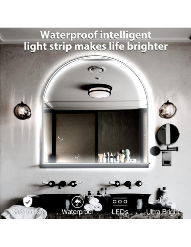 Tira de Luz LED Neón 3m EUGOBRTEN Blanca Regulable