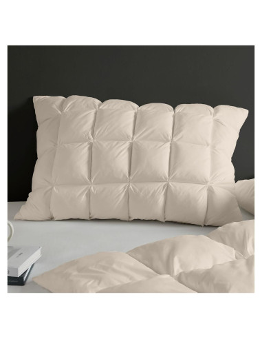 Funda de Almohada Estándar Madison Park Stay Puffed Beige
