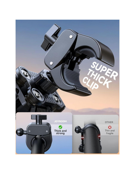 Soporte para Teléfono de Motocicleta JOYROOM JR-426 - Amortiguador