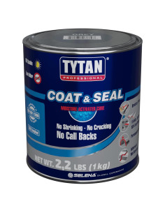 Sellador Impermeable Tytan Coat & Seal 1L, Resistente a UV