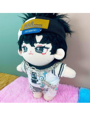 Ropa de Muñeca de Peluche 10-15cm niannyyhouse Conjunto 6 Piezas