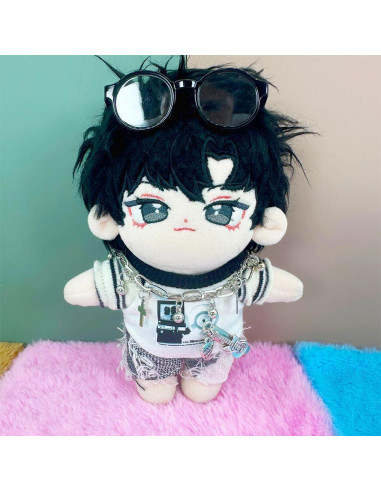 Ropa de Muñeca de Peluche 10-15cm niannyyhouse Conjunto 6 Piezas