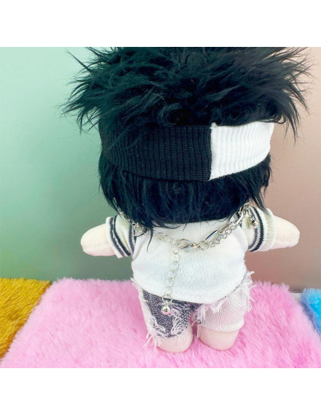 Ropa de Muñeca de Peluche 10-15cm niannyyhouse Conjunto 6 Piezas