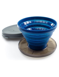 Cafetera de Goteo GSI Outdoors Java Drip Colapsable Azul