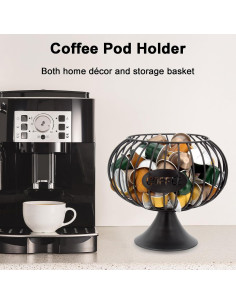 Organizador de Cápsulas de Café Bokelai Grande Negro 2