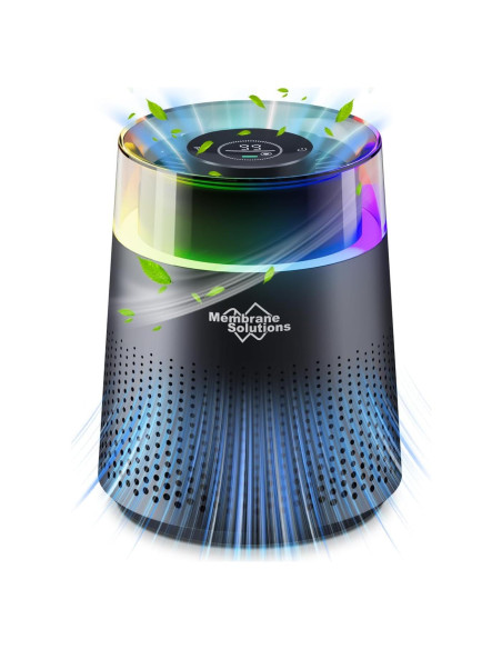 Purificador de aire MSB5 HEPA H13 para dormitorio - Negro