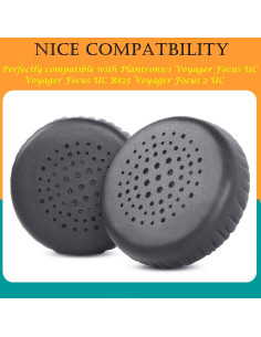 Almohadillas de Reemplazo TaiZiChangQin para Auriculares Plantronics 2