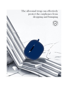 Funda de Silicona BOVUGAC para JBL Tune 120 TWS - Azul 2