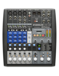 Mezclador y grabador PreSonus StudioLive AR8 USB + Auriculares Pro 2