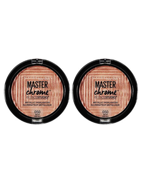 Iluminador Metálico Maybelline Facestudio Oro Rosa 6.8g x2 Iluminador Metálico Maybelline Facestudio Oro Rosa 6.8g x2