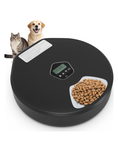 Dispensador Automático de Comida ITSCUTE para Mascotas 5 Comidas