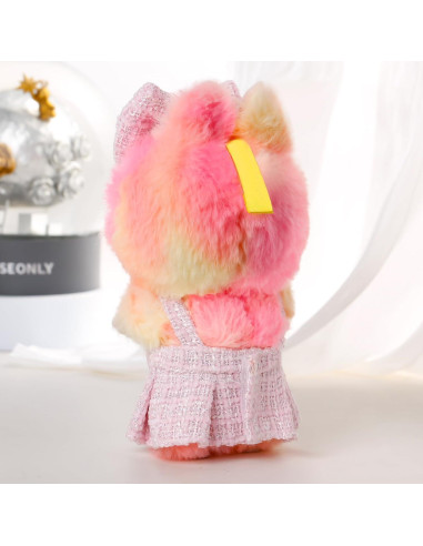 Conjunto de Ropa para Muñecas 17cm GNATE Rosa con Diadema