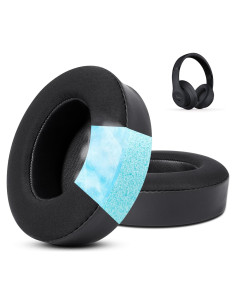 Almohadillas de Reemplazo GVOEARS para Auriculares Beats Studio 2/3 - Gel Refrigerante Negro